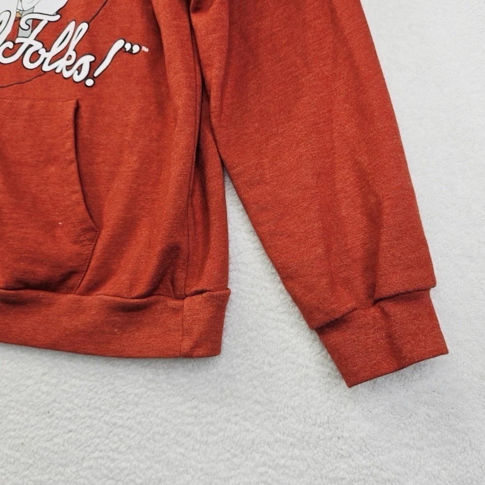 Loony Tunes Bugs Bunny Woman's Pullover Hoodie Sweatshirt XL 15-16 Pouch Pocket - Picture 6 of 10
